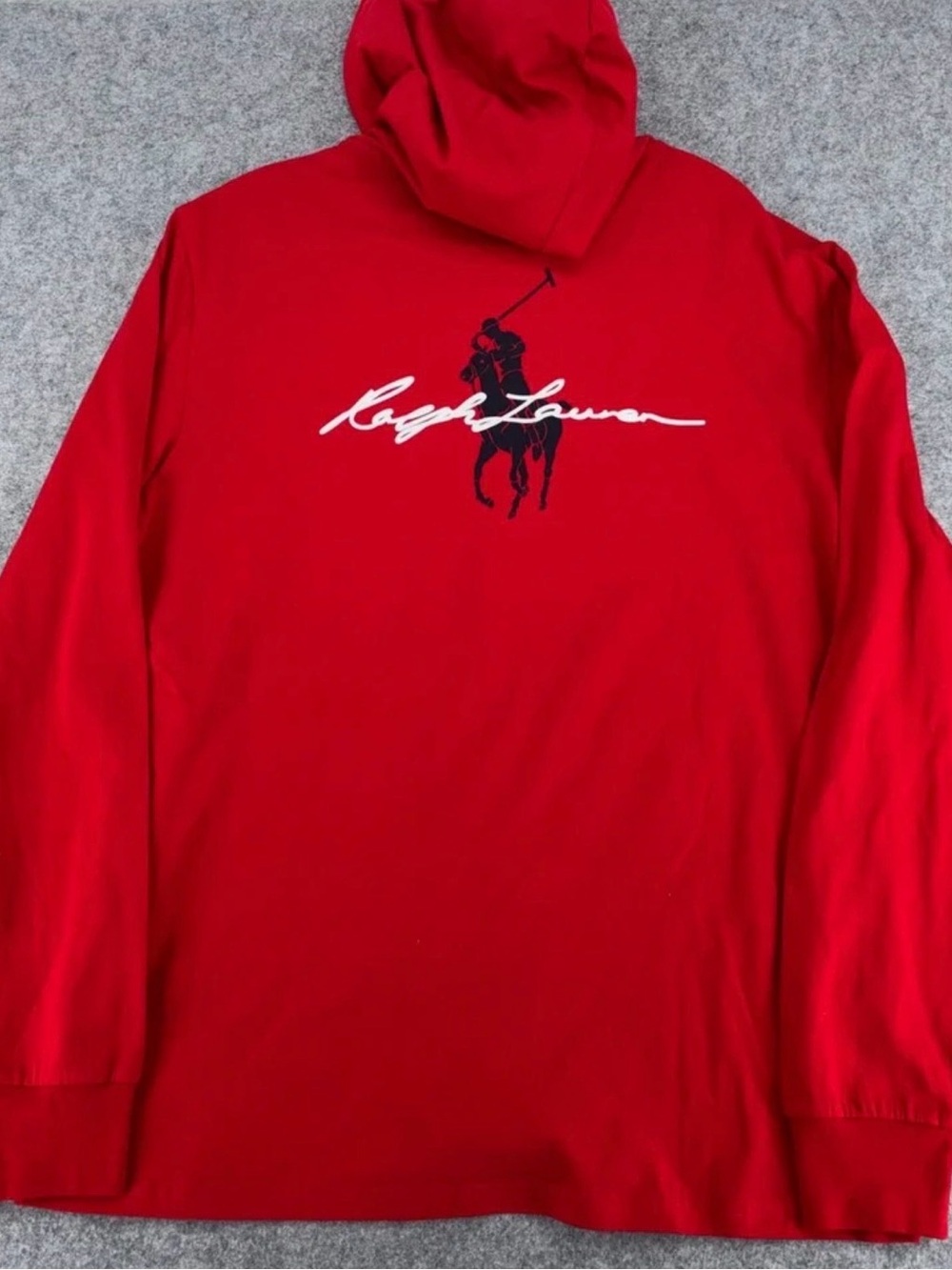 Polo Ralph Lauren Long Sleeve Hooded T-Shirt - Picture 9 of 11